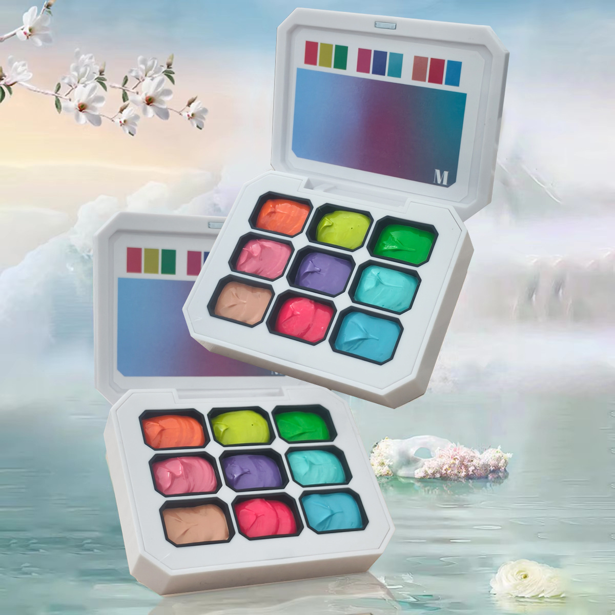 Photography Lighting Gel - 1 Stück 9-Farben Solid Nagellack Pat