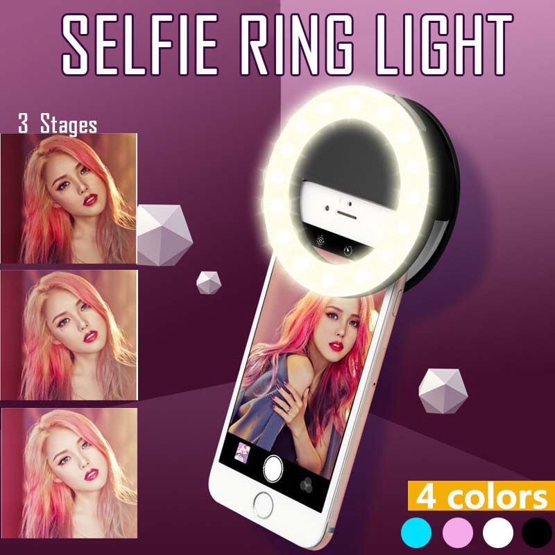 Photography Lighting Products - LED Selfie Ring Licht 3 Ebene