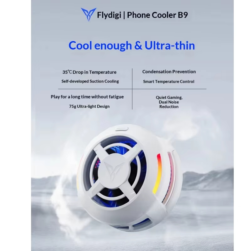 Photography Lighting Game - Flydigi B9 Magnetischer Halbleiter-Telefonkühler Ultraleicht 75g