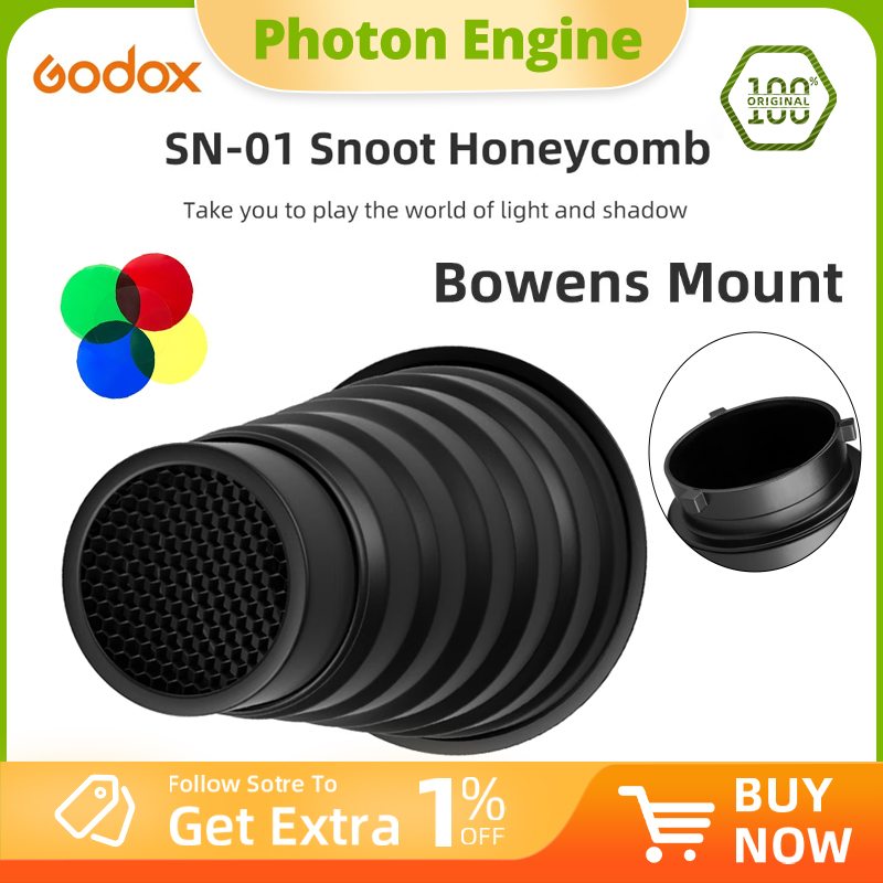 Photography Lighting Kit Godox - GODOX SN-01 Bowens Großer Snoot Studio-Blitz