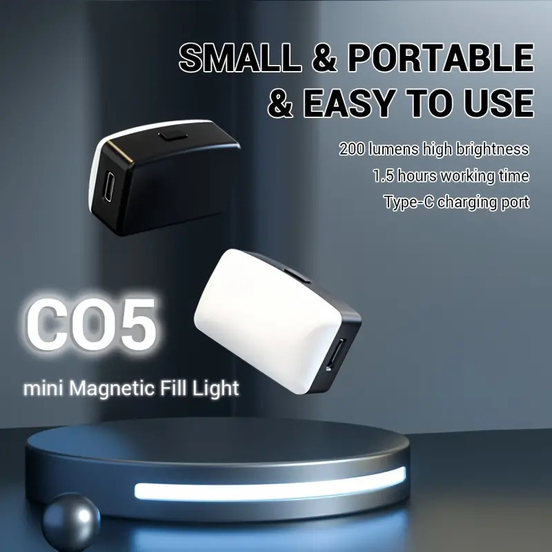 Photography Lighting Products - Mini Magnetische LED Selfie Licht für