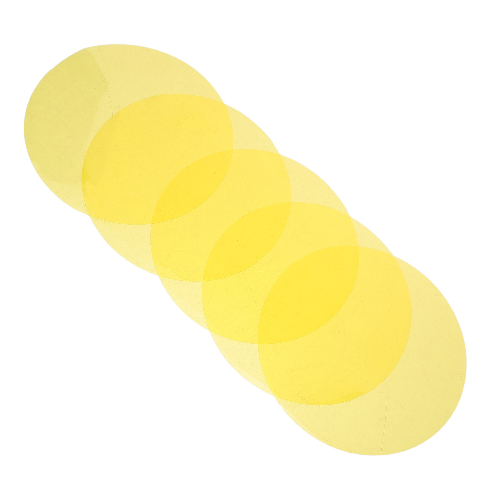 Photography Lighting Gel - 5 Stück farbige Gelblenden für Fotografie,