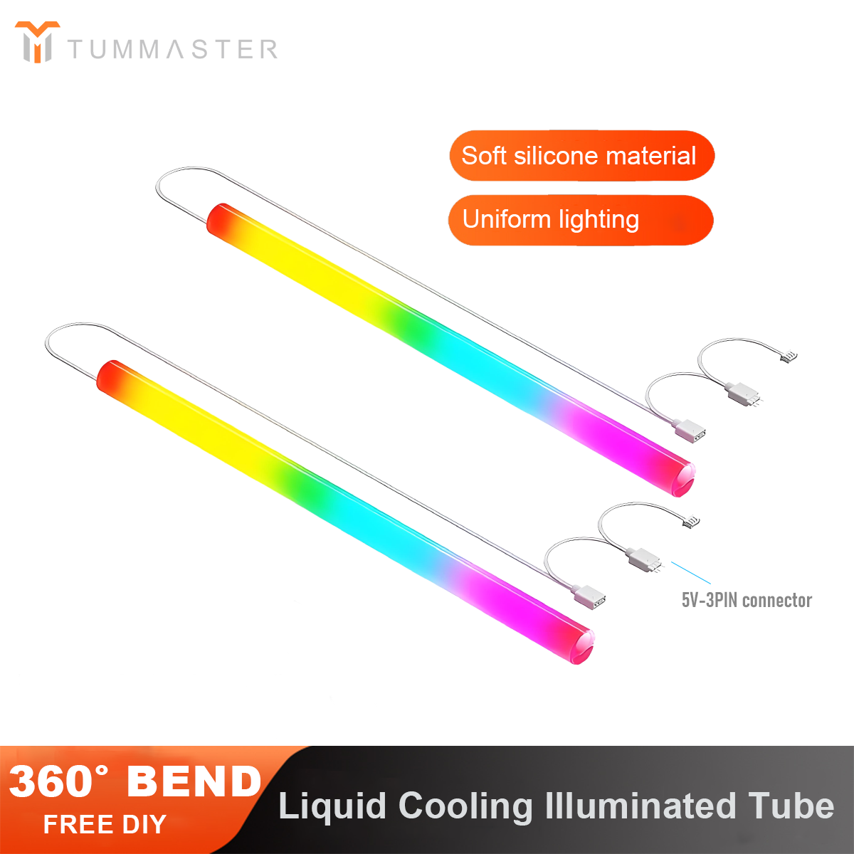 Photography Lighting Game - TUMMASTER ARGB Wasserkühlungshülse 5V3 Pin Weiches