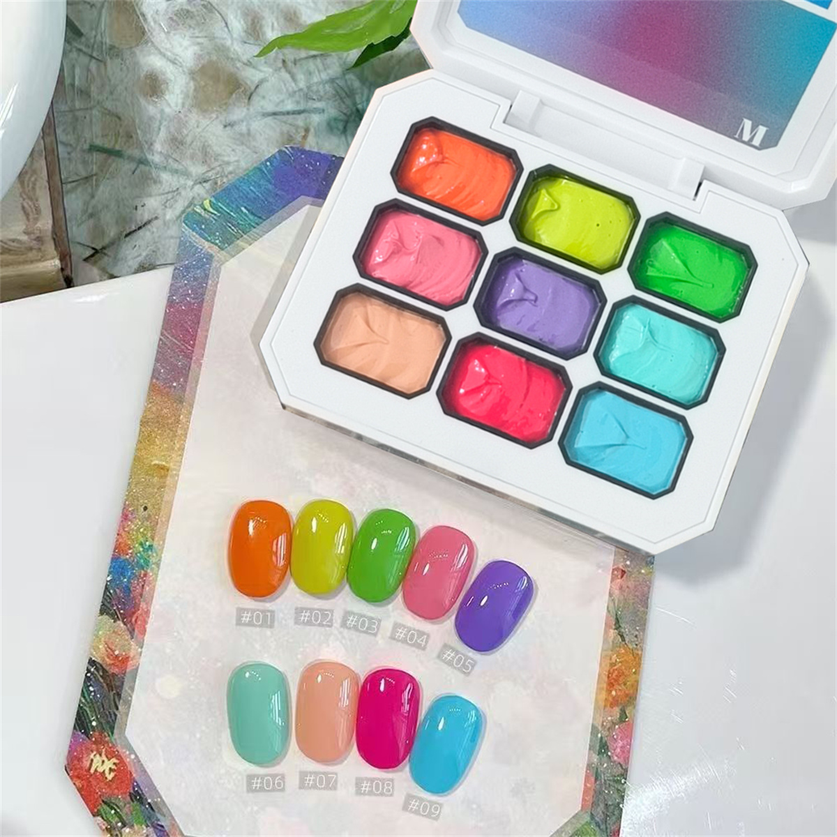 1 Stück 9-Farben Solid Nagella – Photography Lighting Gel Bewertung und Preis
