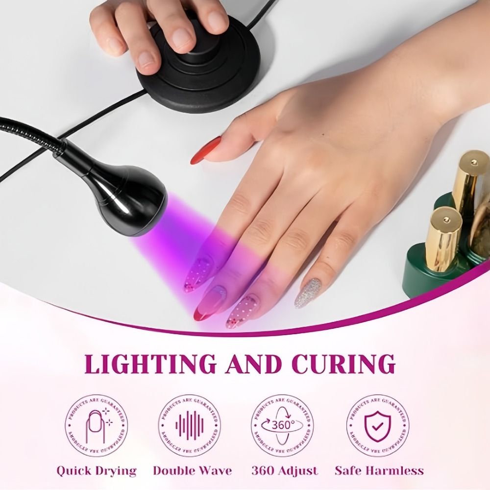 5W/3W UV-LED-Nagellampe mit Fu – Photography Lighting Gel Bewertung und Preis