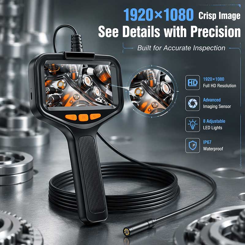 1080P HD Industrie-Boreskopkam – Photography Lighting Products Bewertung und Preis