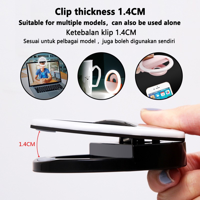 LED Selfie Ring Licht 3 Ebene  – Photography Lighting Products Bewertung und Preis