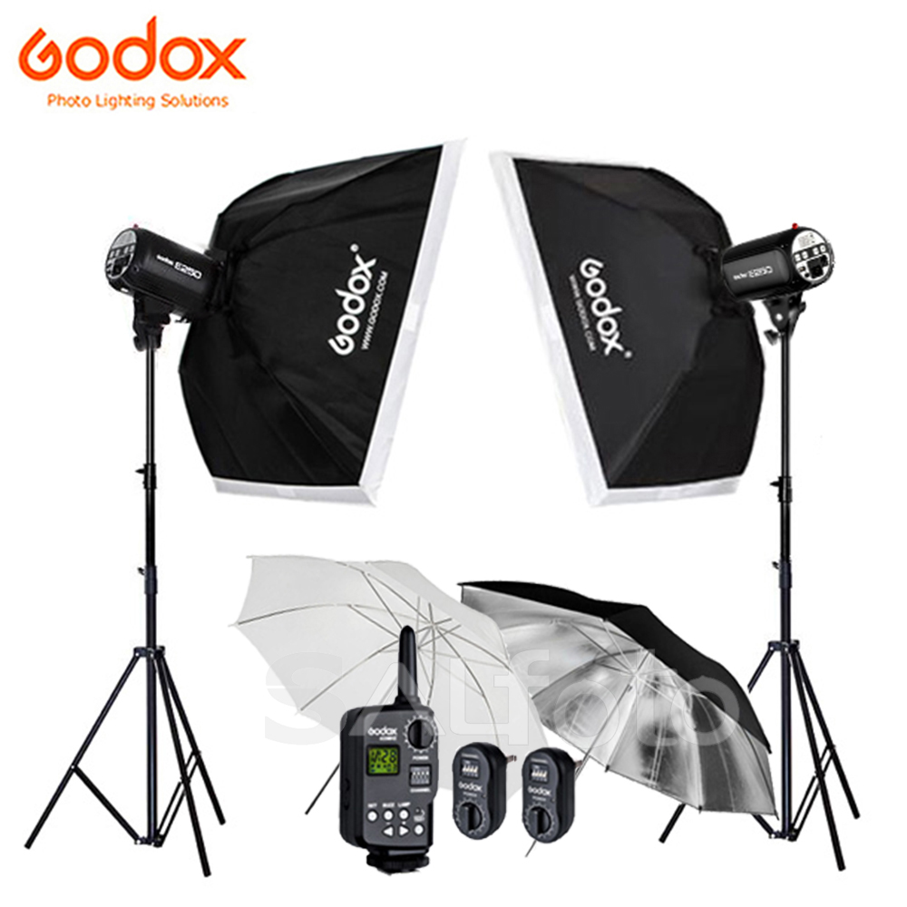 Godox 2x E300 300Ws / E250 250 – Photography Lighting Kit Godox Bewertung und Preis