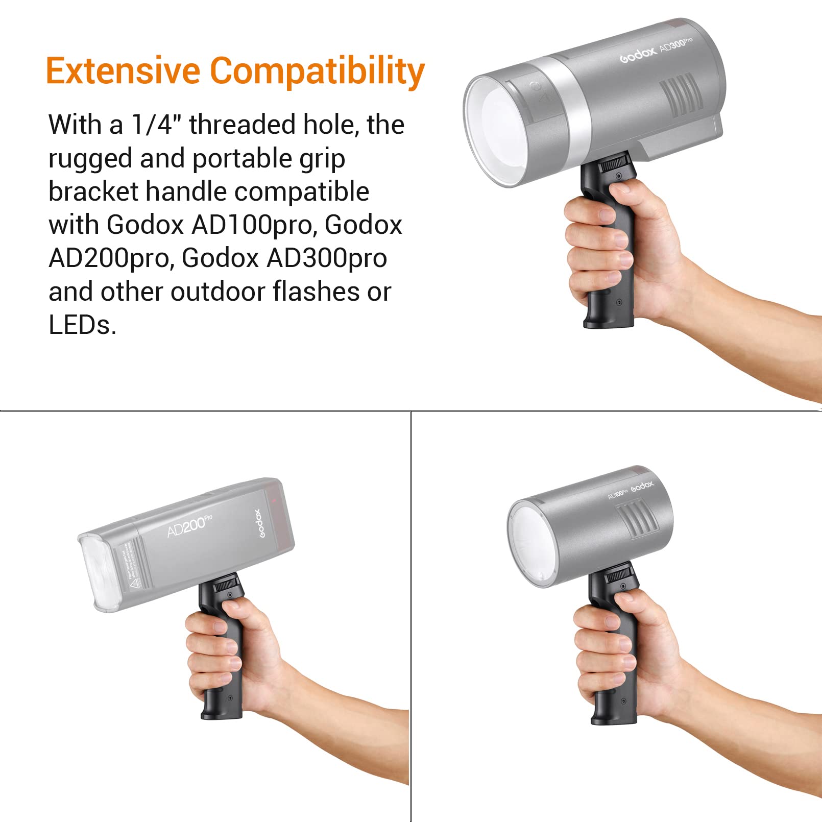 Godox FG-100 Blitzgriff, tragb – Photography Lighting Kit Godox Bewertung und Preis