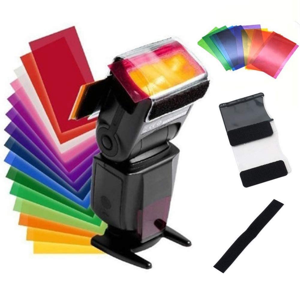12 Farben Kamera-Blitzfilter-S – Photography Lighting Gel Bewertung und Preis